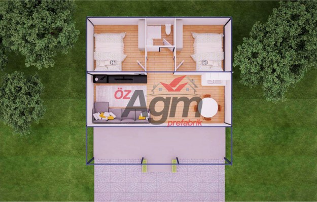 AGM 708 Konteyner Modül Ev